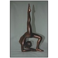 Yoga Sculpture :: One Legged Inverted Staff Pose