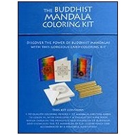 Buddhist Mandala Coloring Kit